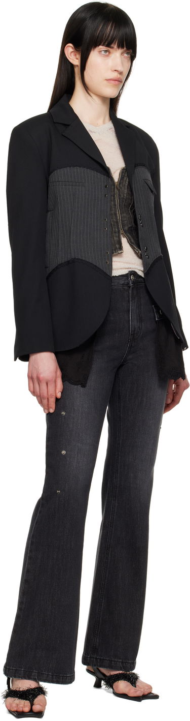 Jakke Andersson Bell Andersson Bell Corset Inserted Blazer Sort | awa684w, 3