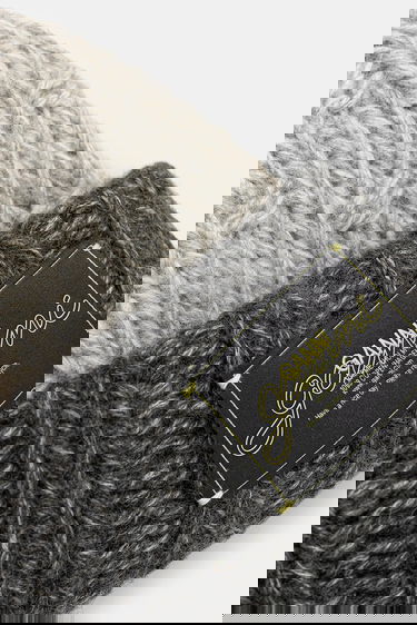 Beanie GANNI Wool Cotton Bubble Beanie Flerfarvet | A6661, 2