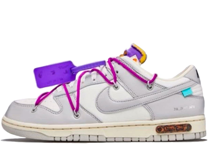 Sneakers og sko Nike Off-White x Dunk Low ''Lot 28 of 50'' Hvid | DM1602-111, 1