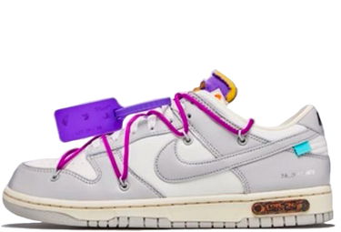 Sneakers og sko Nike Off-White x Dunk Low ''Lot 28 of 50'' Hvid | DM1602-111, 1