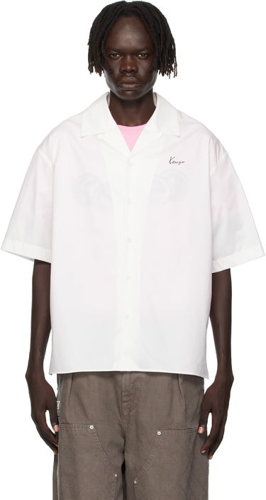 Skjorte KENZO Kenzo 'KENZO Archive Bouquet' Shirt Hvid | FF65CH1329P5, 0