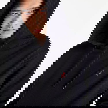 Sweatshirt GRAMICCI One Point Hooded Sweatshirt Sort | G303-FT Black, 1