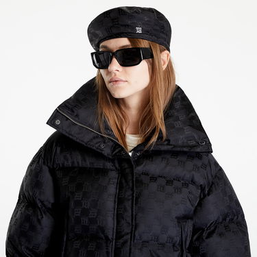 Puffer jakke MISBHV Monogram Nylon Puffer Sort | 3121W414, 4