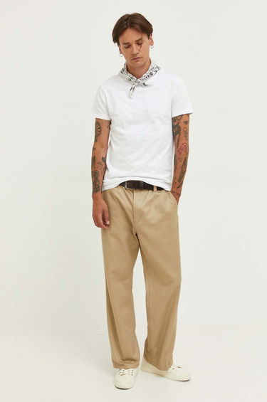T-shirt Samsoe Samsoe Samsoe Samsoe T-Shirt Hvid | M00012516, 1