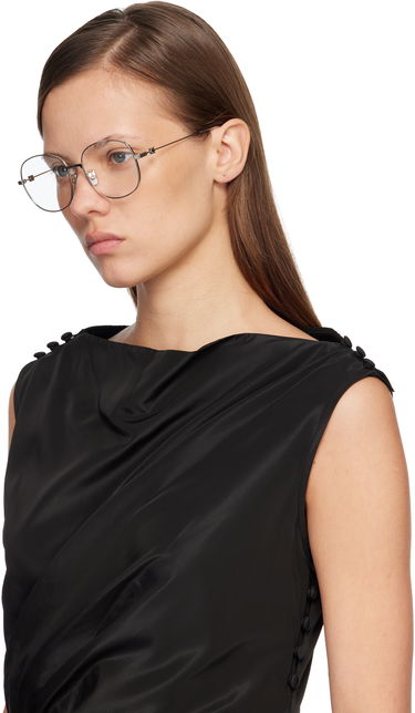 Solbriller Givenchy GV Speed Round Metal Glasses Metalisk | GV50086UW55016 192337226113, 3