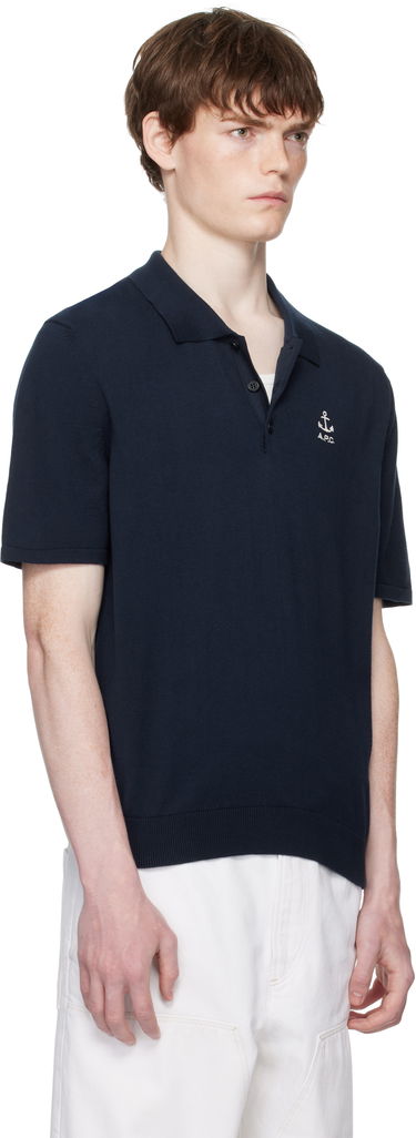Polo skjorte A.P.C. A.P.C. Octave Knit Polo Beige | COGDK-H23415, 4