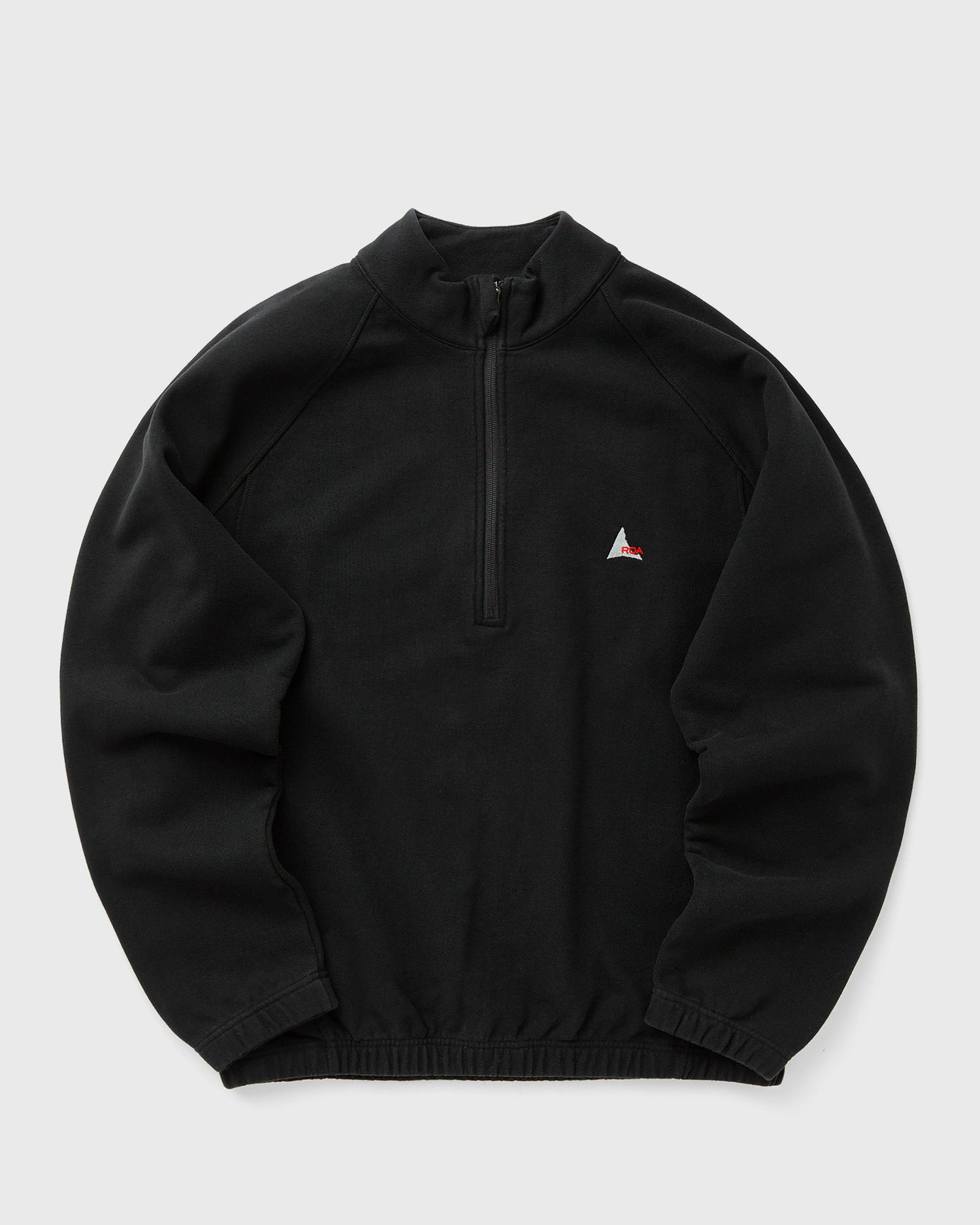 Sweatshirt ROA Heavy Half Zip Sweatshirt Sort | RBMW0334FA241, 0