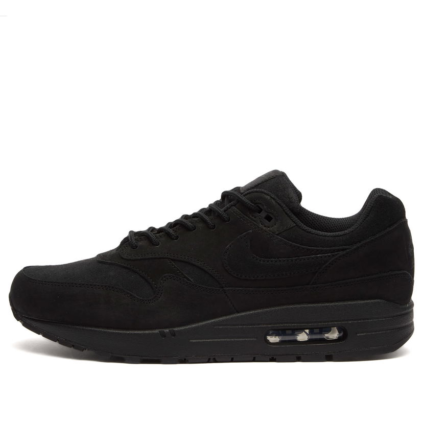 Sneakers og sko Nike Air Max 1 PRM Nubuck Sort | HV8065-001