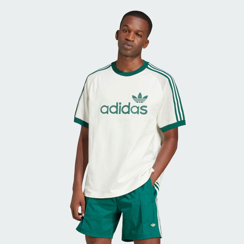 T-shirt adidas Performance Premium Knitted T-Shirt Hvid | JD3407
