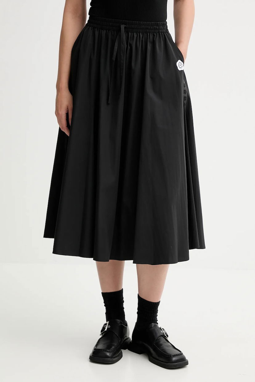 Nederdel KENZO Kenzo A-Line Midi Skirt Sort | FF62JU3169FI