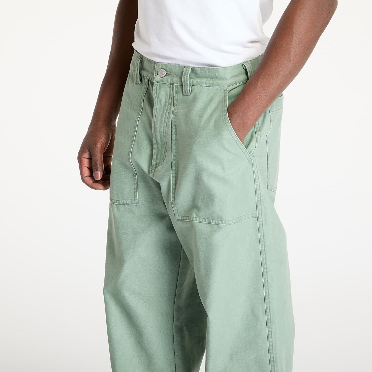 Cargo bukser OBEY OBEY Bigwig Baggy Utility Pants Grøn | 142020254-LWR, 1