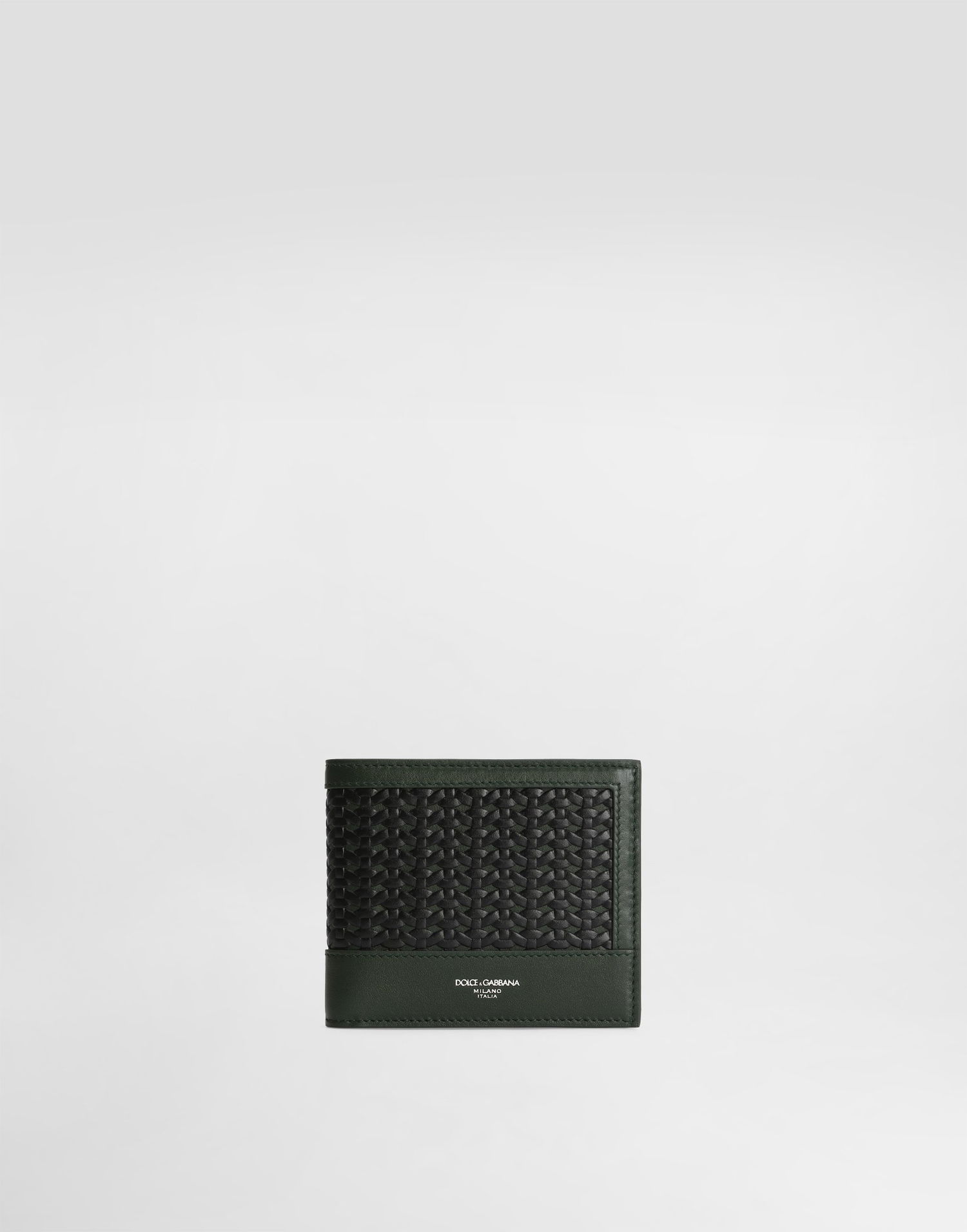 Tegnebog Dolce & Gabbana Eel Skin Wallet With Laser Weave Onesize Grøn | BP1321AN41989868, 0