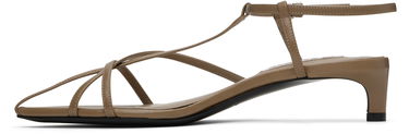 Sneakers og sko Jil Sander Jil Sander High Heeled Tie Sandals Brun | J15WP0129_P8389, 2