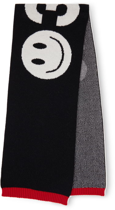 Tørklæde 032C Exclusive Knit Scarf Sort | SP21-A-4000 KNIT, 1
