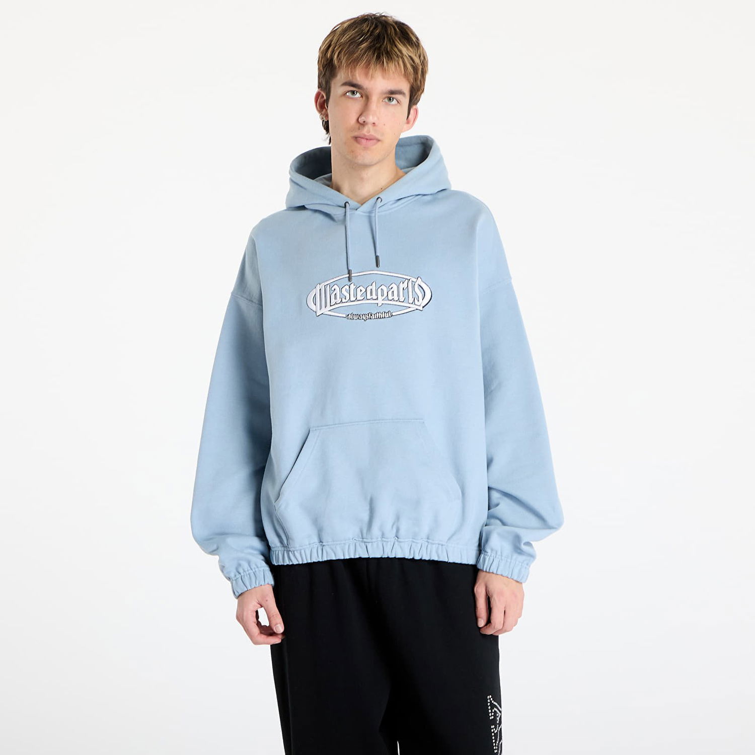 Sweatshirt Wasted Paris Wasted Paris M Yard Boxy Hoodie Blå | WP_000257, 0