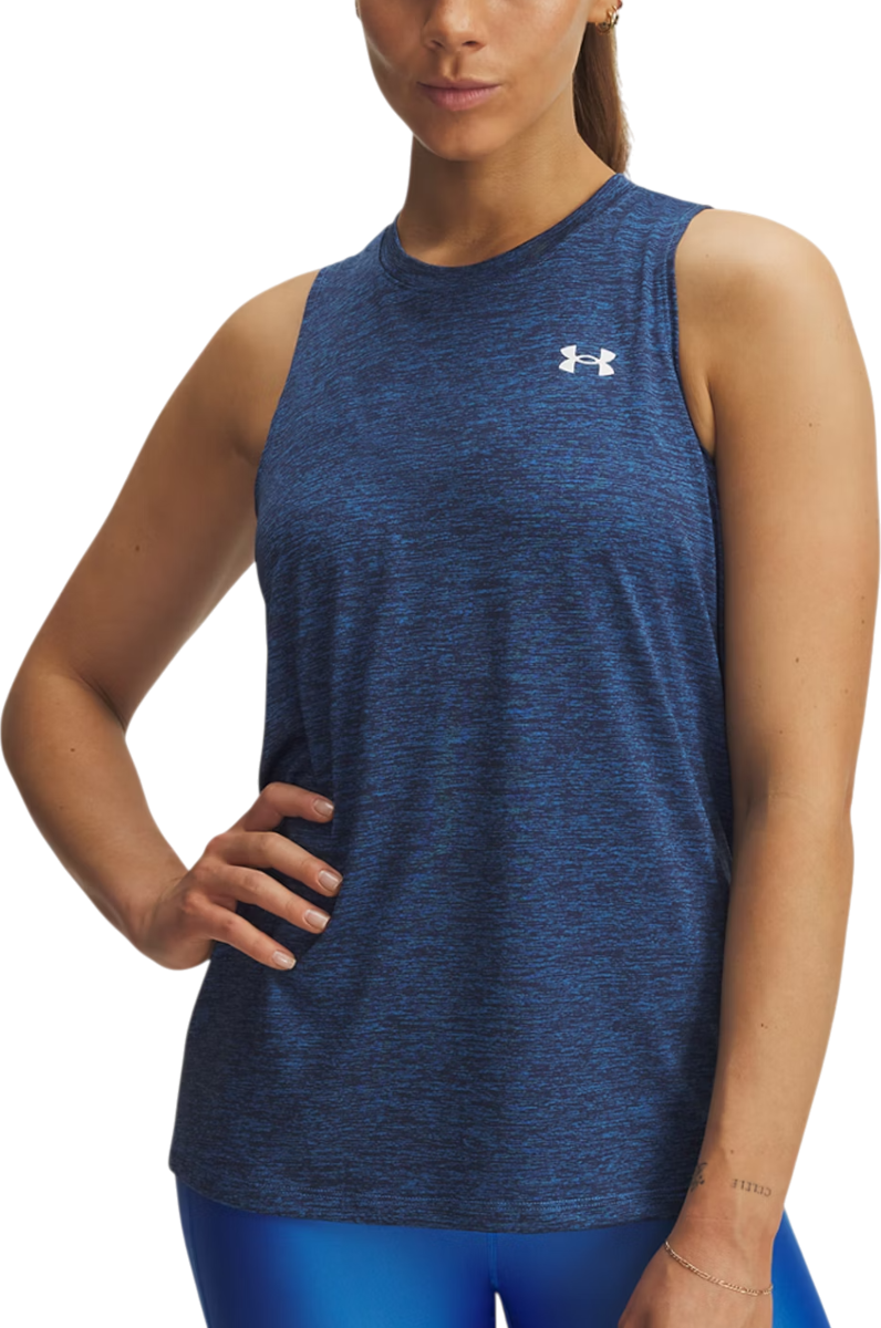 Tanktop Under Armour Under Armour Tech Twist Tank Top Blå | 1383656-402