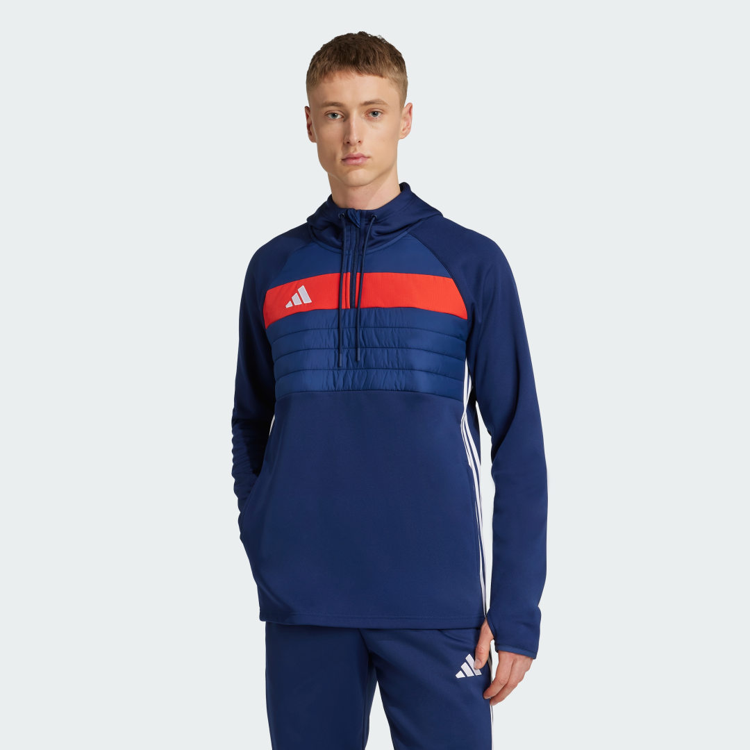 Sweatshirt adidas Performance Tiro 25 Essentials Winterized Training Top Blå | JN9467, 0