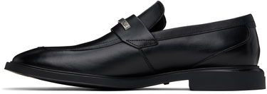 Tøj BOSS Hugo Leather Loafers Sort | 50536178, 2