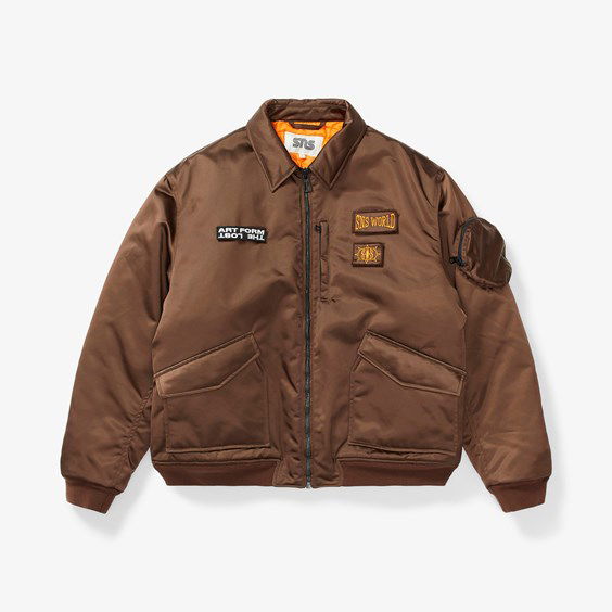 Bomberjakke SNS Cwu Bomber Jacket Brun | SNS-2351-5400, 0