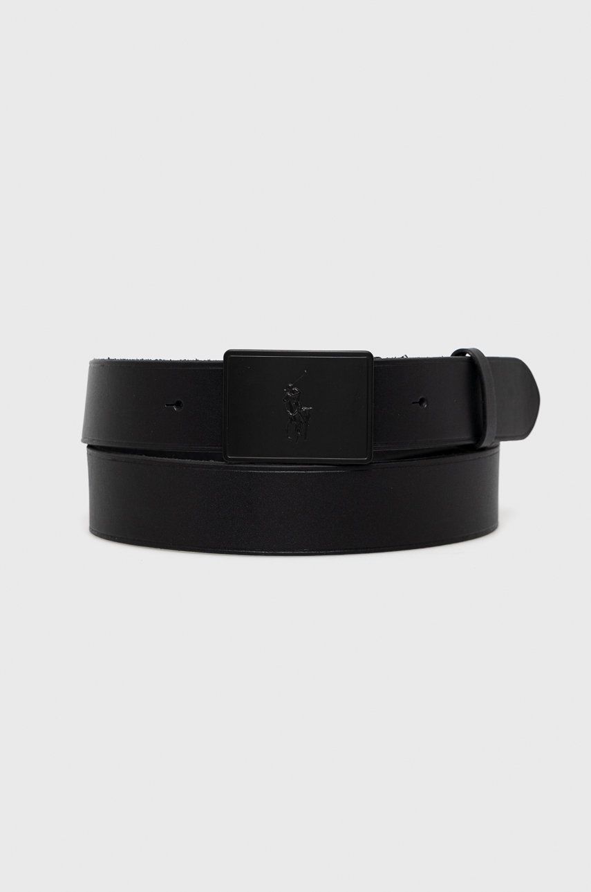 Bælter Polo by Ralph Lauren Polo Ralph Lauren Leather Belt Sort | 405691693005, 0