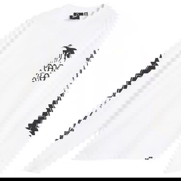 T-shirt By Parra Parra Dog Training Graphic Long Sleeve T-Shirt Hvid | 54110-WHT, 0
