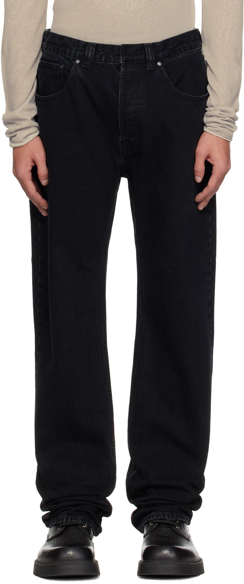 Jeans Entire Studios Entire Studios Slem Jeans Sort | ESM-S25-11004-MA