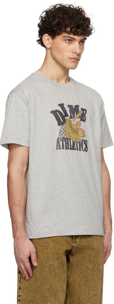 T-shirt Dime 'Athletics' Print T-Shirt Grå | DIMEHO2457GRY, 1