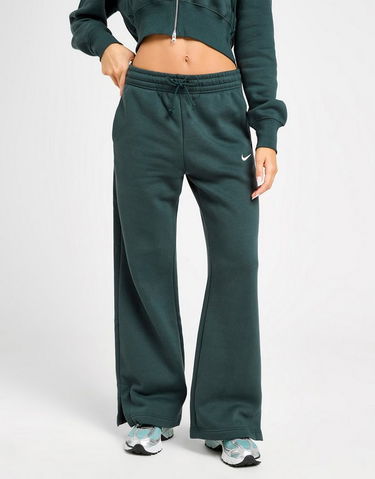 Joggingbukser Nike NSW Phoenix Fleece High Rise Wide Leg Pants 2 Grøn | IH1011-390, 1