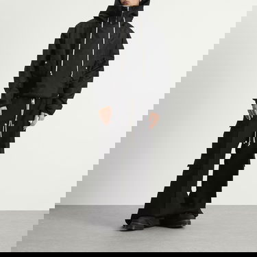 Parka Rick Owens Rick Owens DRKSHDW Cropped Alice Parka Jacket Sort | DU02E7781-NCV-09, 4