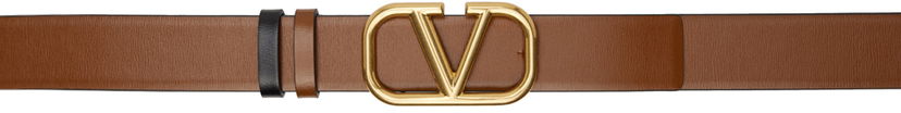 Bælter Valentino Valentino Garavani Reversible VLogo Signature Belt Brun | 5W2T0T15ZFR