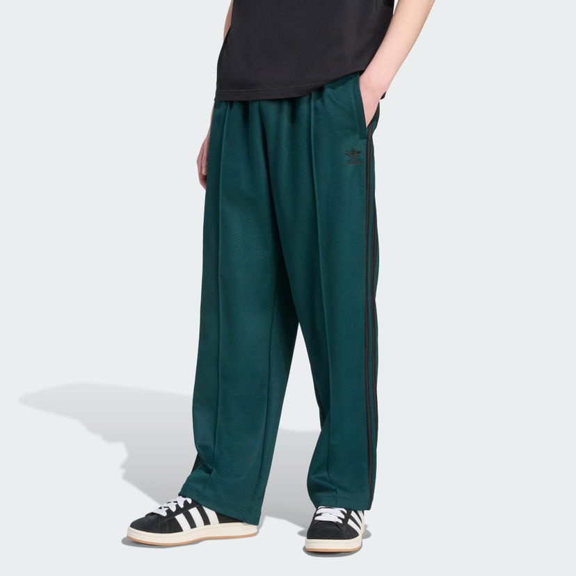 Joggingbukser adidas Performance Adicolor Firebird Baggy Fit Track Pants Grøn | JY1420