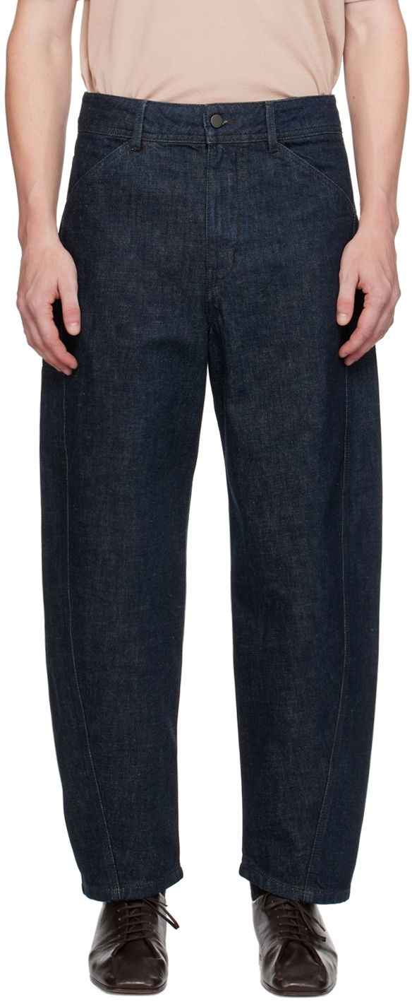 Jeans LEMAIRE LEMAIRE Twisted Workwear Jeans Blå | PA1102 LD068