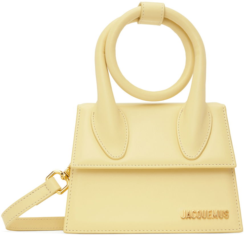 Skuldertaske Jacquemus Le Papier 'Le Chiquito Nœud' Bag Hvid | 22E213BA005-3060, 0