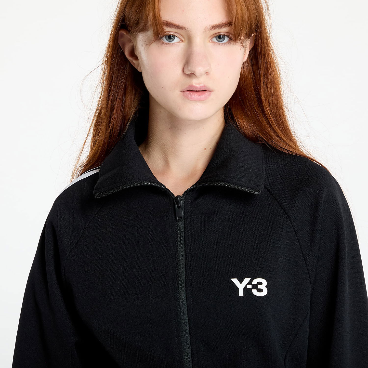 Sweatshirt Y-3 Track Top 3 Stripes UNISEX Black Sort | JF0668, 1