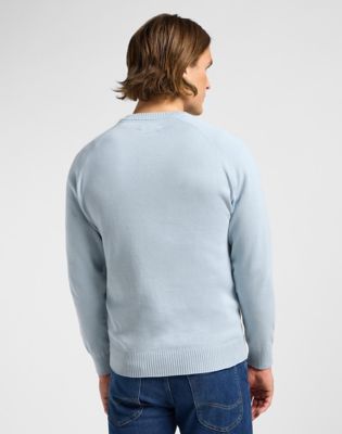 Sweater Lee Lee Clean Raglan Sweater Blå | 112363891, 0