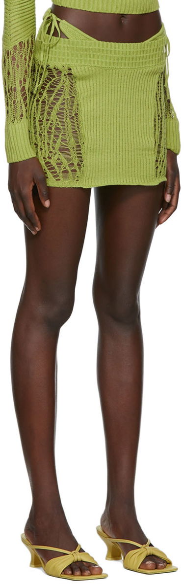 Nederdel GUIZIO Guizio Exclusive Miniskirt Grøn | MCMS 1, 1