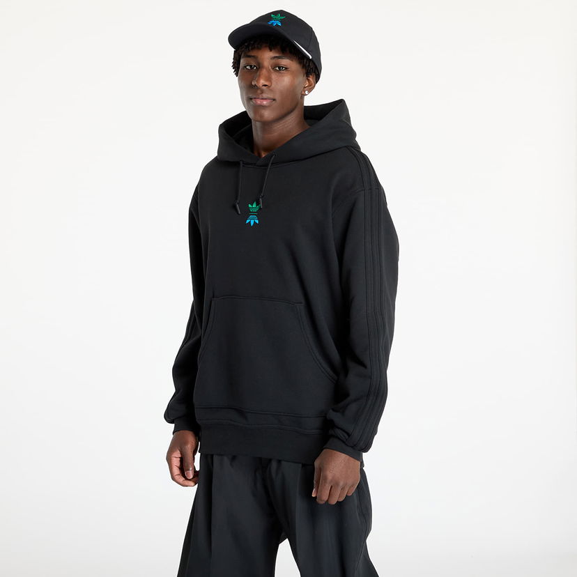 Sweatshirt adidas Originals Rolling Links Hoodie Black Sort | IW6657
