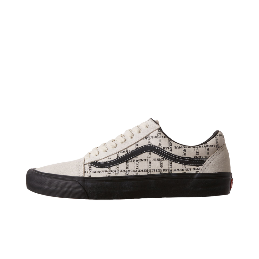Sneakers og sko Vans Old Skool Supreme Grid White Hvid | VN0A45JC2YV