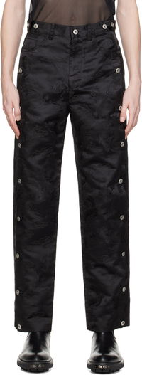 Feng Chen Wang Dragon Jacquard Trousers