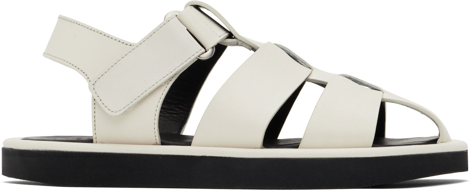 Skopleje Studio Nicholson Studio Nicholson Cassius Sandals Hvid | CASSIUS SNW - 1380, 0