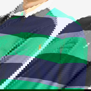 Polo skjorte Polo by Ralph Lauren Ralph Lauren Long Sleeve Rugby Shirt, Size Large Grøn | 710900566015, 5