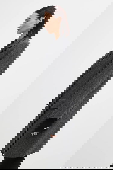 Frakker A.P.C. Coat Double-Breasted Brun | WOARA-F01545, 1