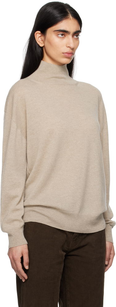 Sweater The Row The Row Jabari Turtleneck Sweater Beige | 8664-Y751, 1