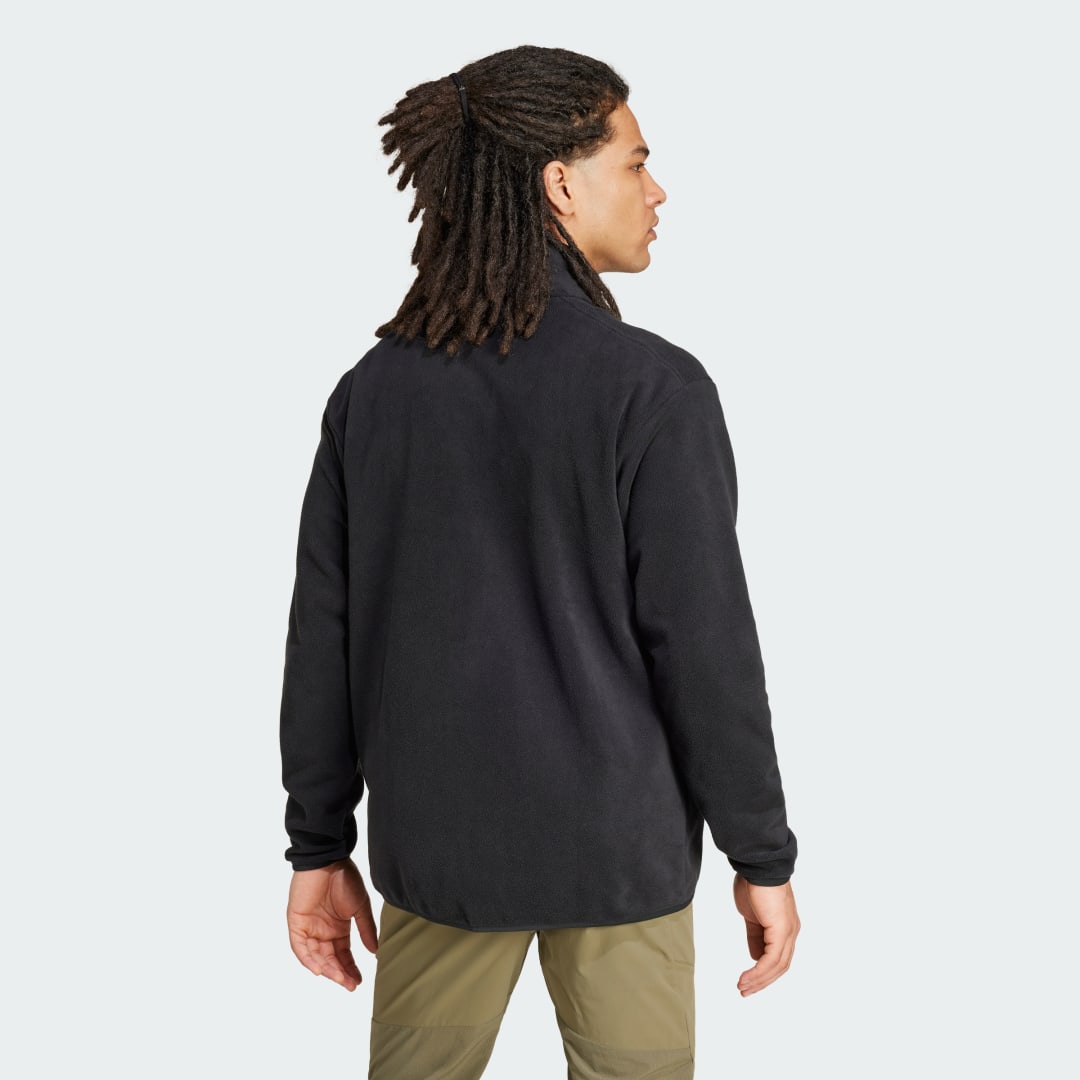 Jakke adidas Performance Full-Zip Fleece Sort | IZ3294, 1