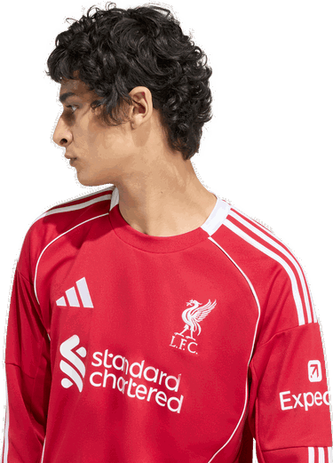 Jersey adidas Performance Liverpool FC 25/26 Home Jersey Long Sleeve Rød | JV6456, 2