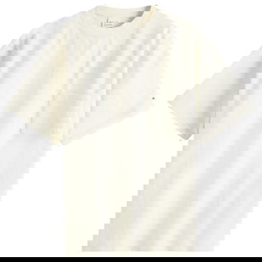 T-shirt Snow Peak Recycled Cotton Heavy Pocket T-Shirt, Size Large Hvid | TS-22SU401R-EC, 0