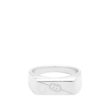 Ring Gucci Tag Interlocking G Ring "Sterling Silver" Metalisk | YBC774038001, 0