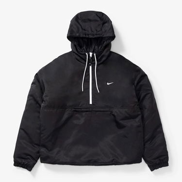 Vindjakke Nike Solo Swoosh Satin Anorak Jacket Sort | DR0839-010, 0