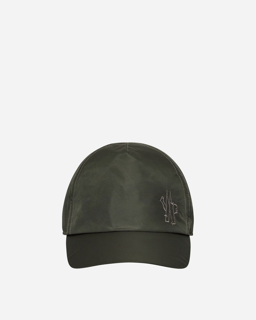Kasket Moncler Born To Protect Embroidered Logo Baseball Cap Grøn | 3B00043539ZD 83B