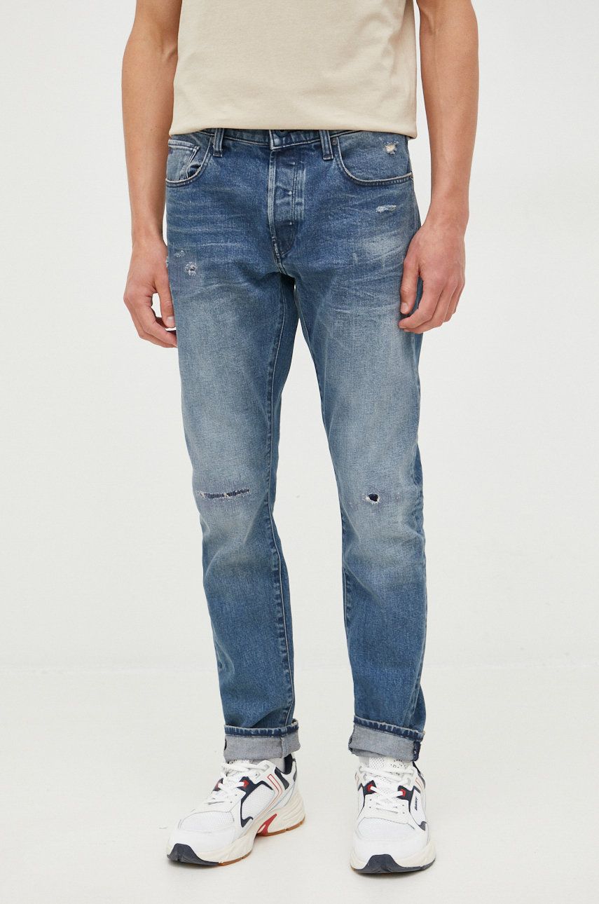 Jeans G-Star Raw 3301 Slim Jeans Blå | 51001.C052, 0